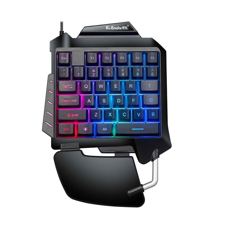Viper G92 one-handed keyboard Gun God Throne left-hand mechanical feel gaming keyboard Amazon spot wholesale