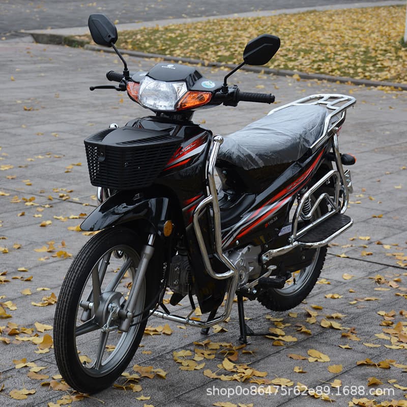 New Export Curved Beam Motorcycle Moped Fuel-efficient 110cc Gasoline Vehicle 125cc Lightweight Motorcycle for Men and Women