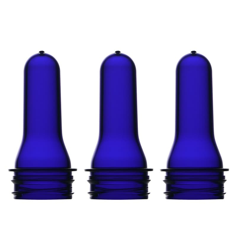 Multi-specification gram weight customizable color preforms, 38-neck 2Start beverage-purple PET preforms