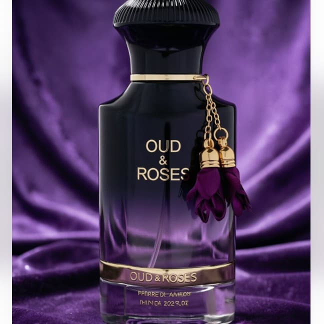 Cross-border hot-selling AHMED Oud & Roses high-quality men's perfume, a big brand for Arab women in the Middle East