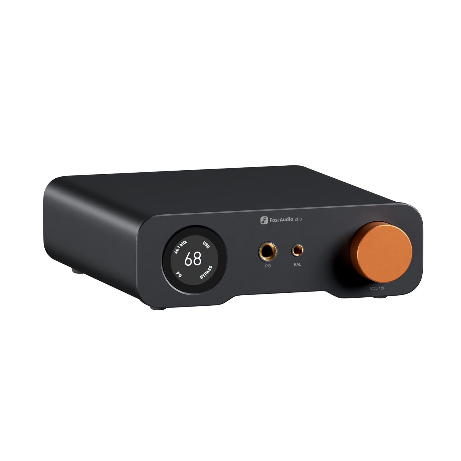 FosiAudio ZH3 High-Power HiFi Audiophile DAC Balanced Decoder Headphone Amplifier Preamplifier All-in-One