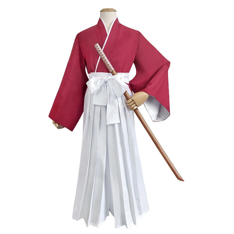 Rurouni Kenshin Cosplay Costume Jinpu Bakumatsu Yahiko Kimono Kenshin Himura Kendo Uniform Cosplay Halloween Costume