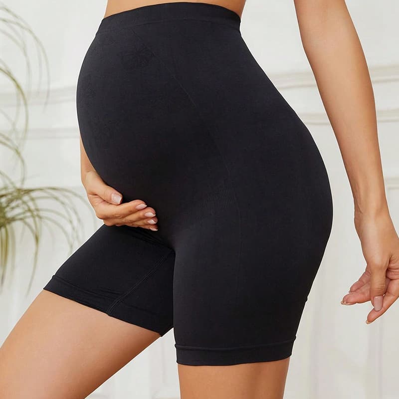 Pregnant Women High Waist Large Size Belly Support Bottoming Pants Breathable Comfortable Late Pregnancy Safety Pants Underwear