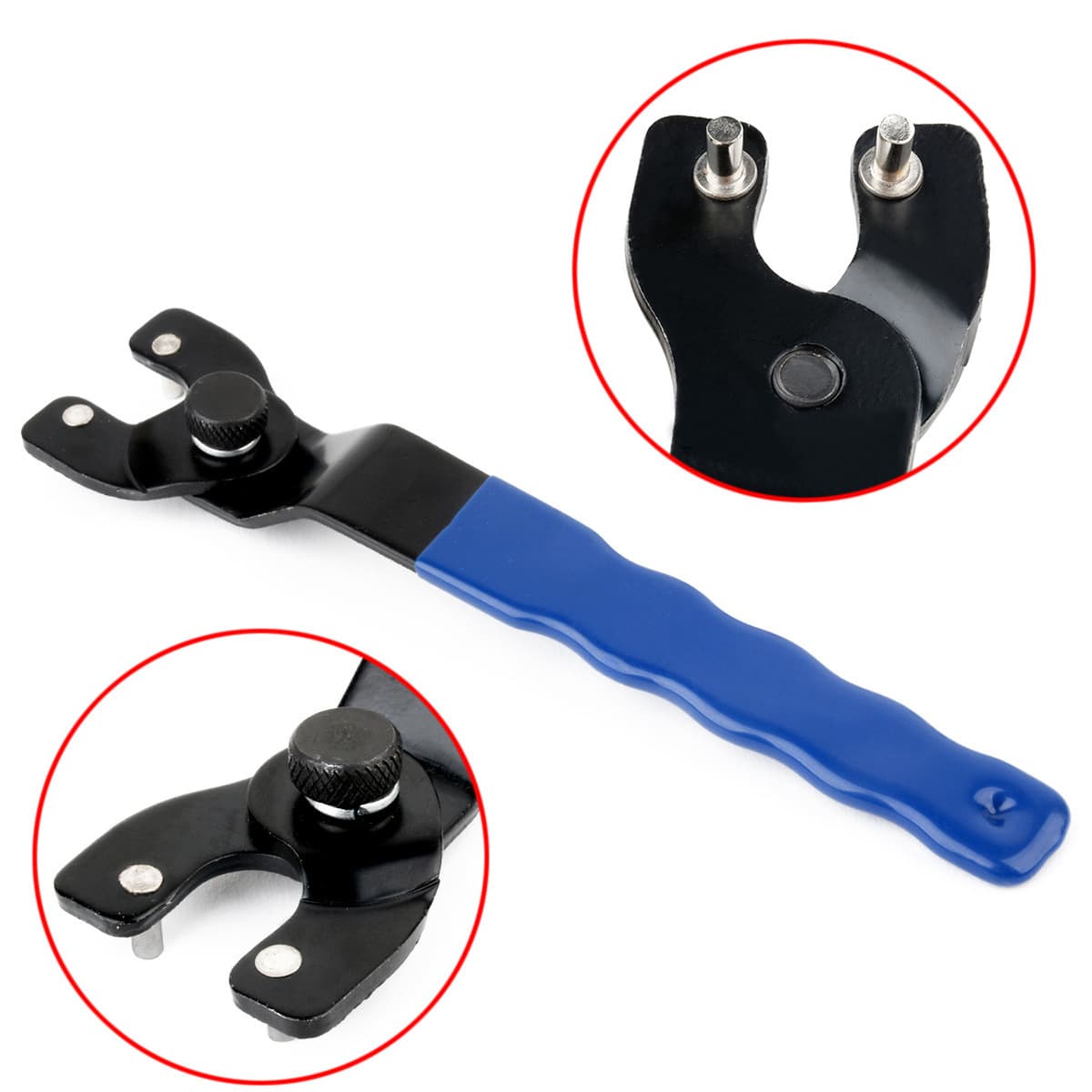 Angle Grinder Trimmer Cutting Machine Wrench Adjustable Angle Grinder Wrench Power Tool Accessories Carbon Steel