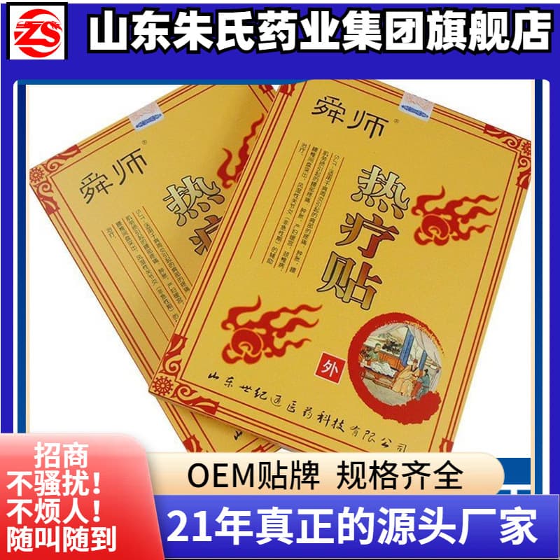 Shandong Shunshi Heat Therapy Patch Manufacturer Class II Winning Bid Lumbar and Leg Pain Heat Therapy Patch Magnetic Heat Physiotherapy Patch Self-Heating