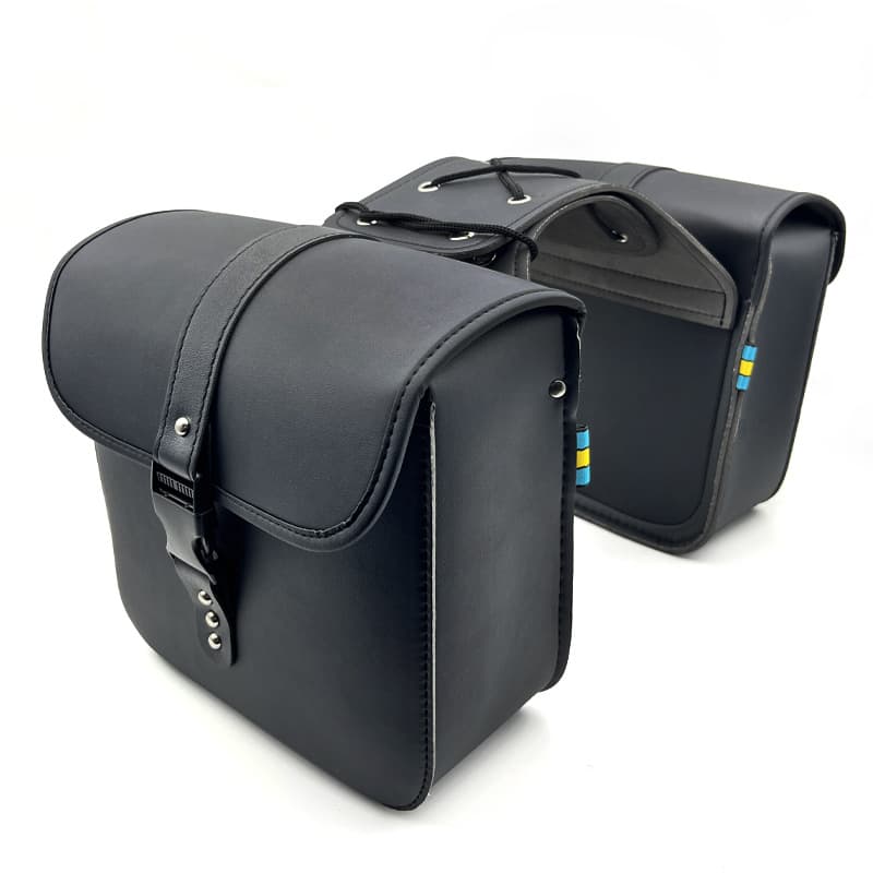Motorcycle Yamaha Scooter Bell Electric Vehicle Leather Waterproof Side Bag Saddle Bag Motorcycle Accessories