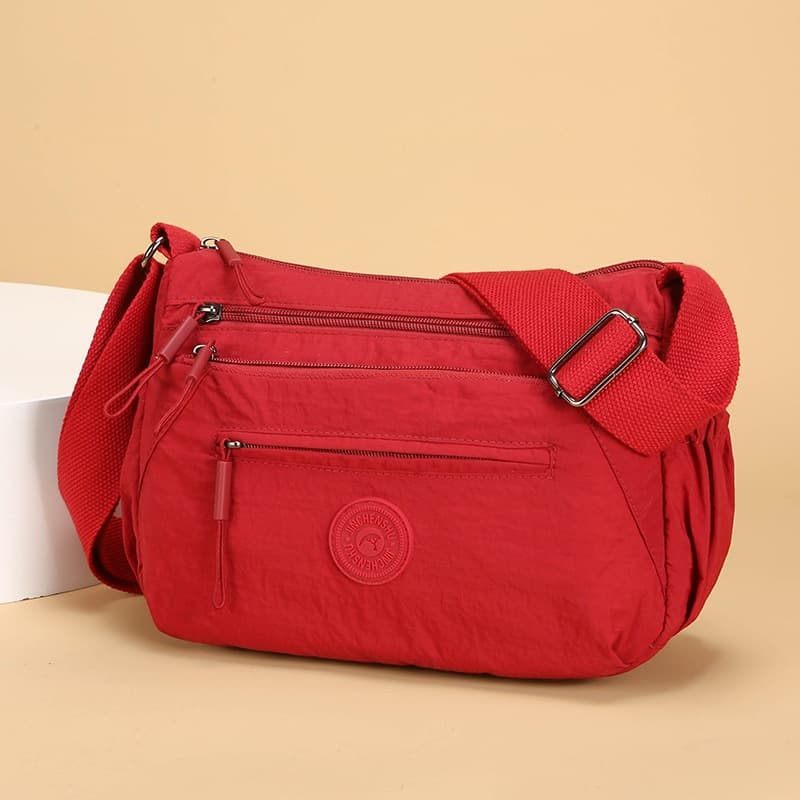 2026 New Multi-Compartment Casual Lightweight Shoulder Crossbody Bag for Women, Fashionable Simple Commuter Bag for Middle-aged and Elderly Mothers