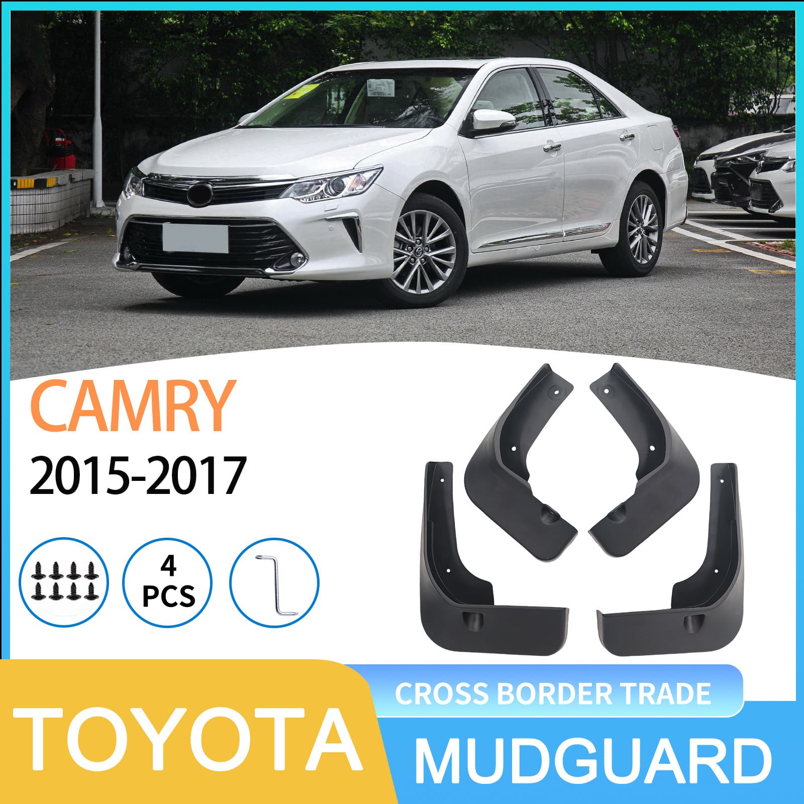 Fender for Toyota Camry 2015-2017, Cross-border Auto Mudguard Drop Shipping