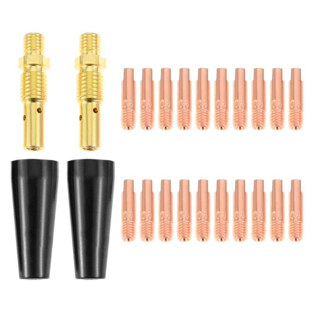Cross-border Set 15AK Contact Tip Nozzle Conductive Tip Welding Gun Accessories KP1939-1 Nozzle 24-Piece Set