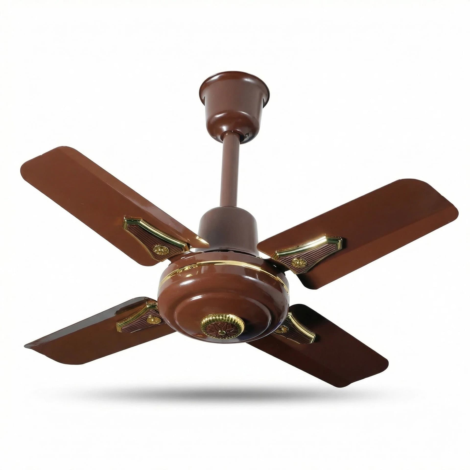 24-inch ceiling fan household decorative fan metal living room ceiling fan four-blade fan