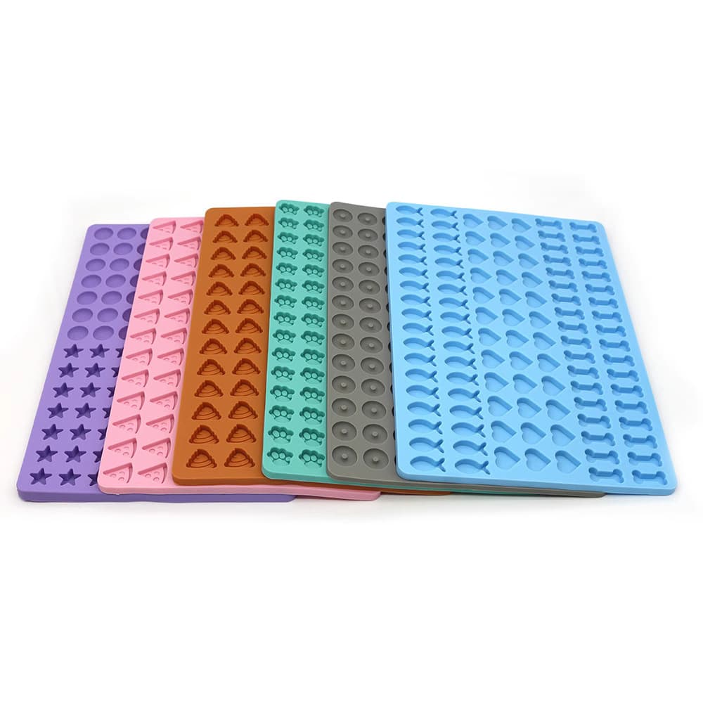 Silicone Non-Stick Cake Mold Set, Various Shapes Silicone Molds for Home Kitchen Baking Tools
