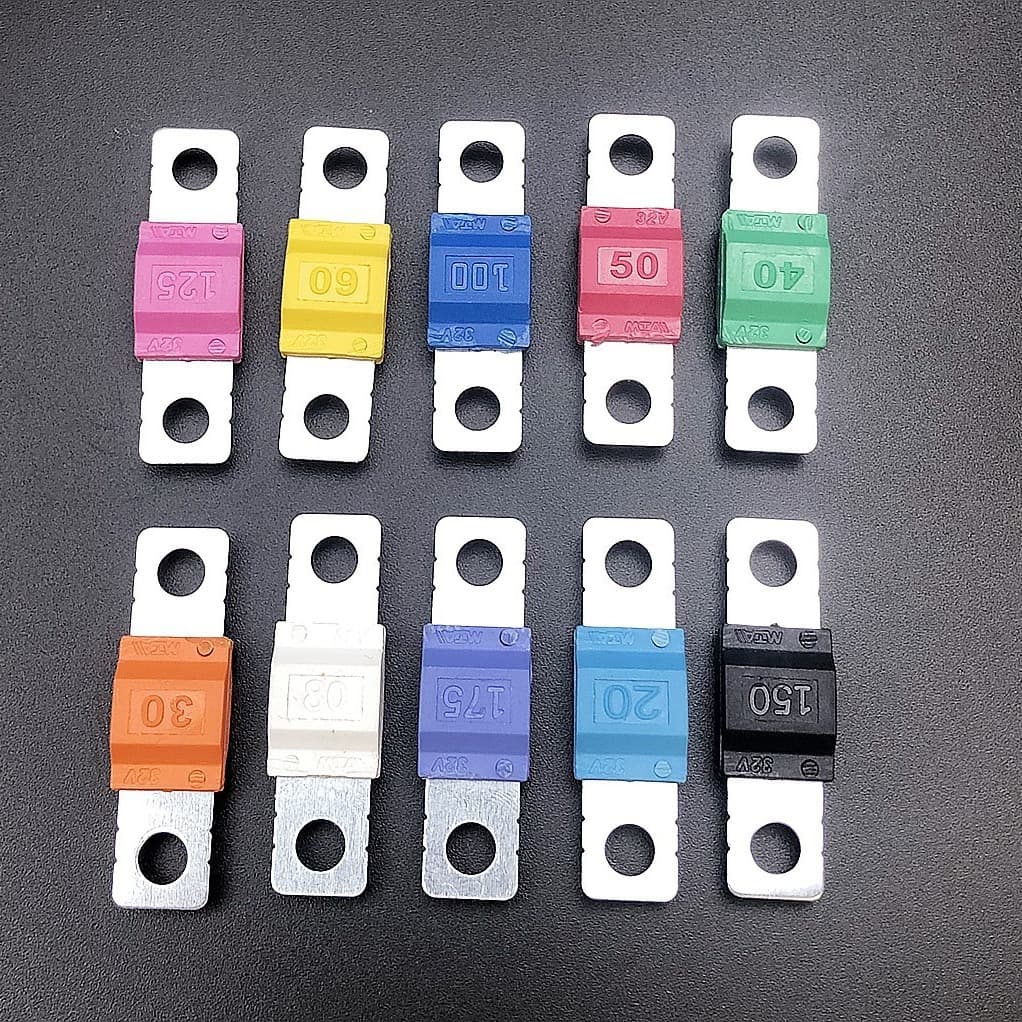 ANS MINI MIDI Small Flat Bolt-Type Automotive Fuse 125A 150A 175A 200A