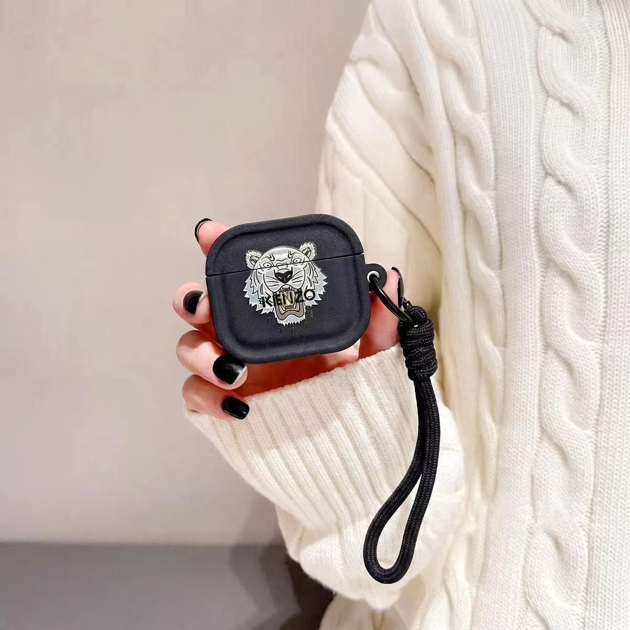 Trendy Tiger Compatible Apple AirPods 4 Case 2/3 Gen Apple AirPods Pro 3 Protective Cover Shockproof