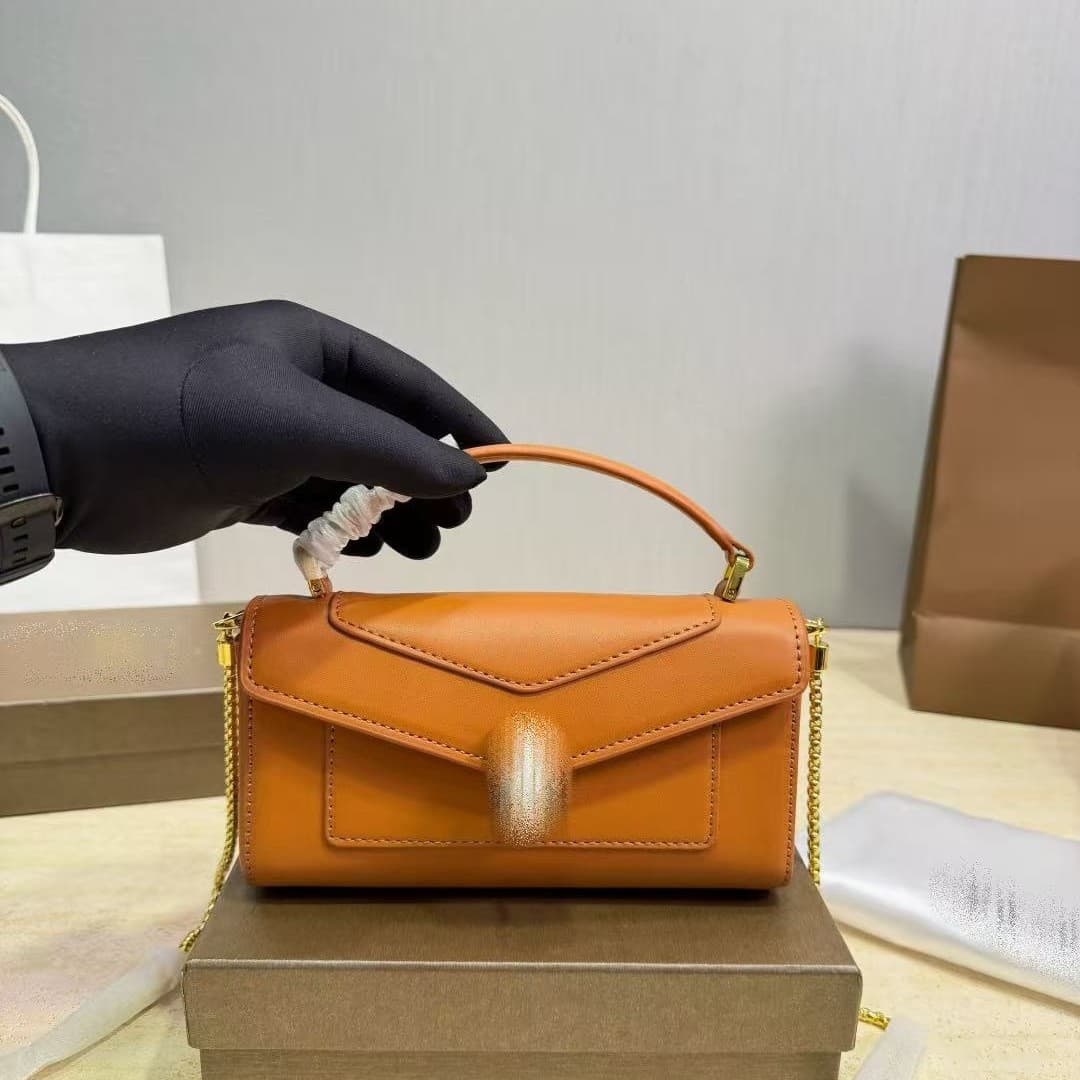 B Serpenti Forever Series Small Crossbody Bag Leather Full Set Packaging Wholesale Cross-Border