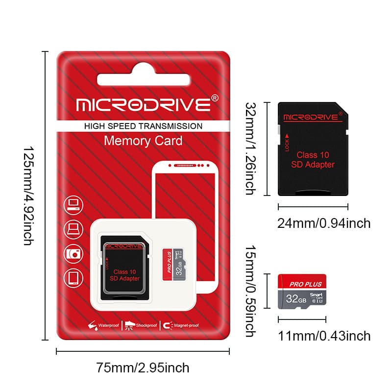 Factory Direct Memory Card 16G TF Card 32G Phone 128G Camera 64G Surveillance Dash Cam 256G