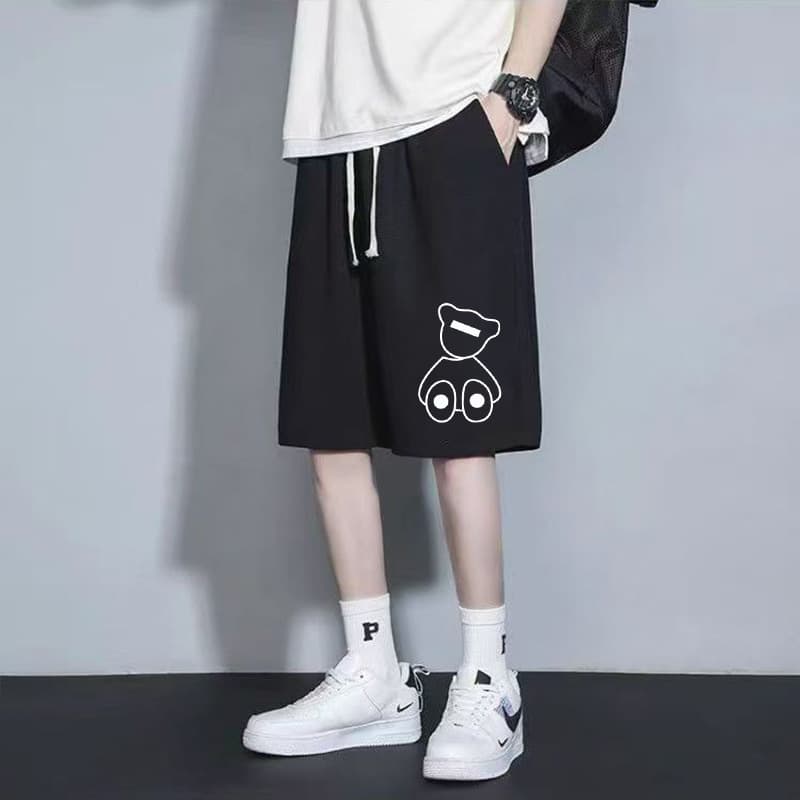 Factory Direct Sale Trendy Casual Shorts Summer Thin Men's Sports Mid-Length Loose Five-Point Men's Shorts