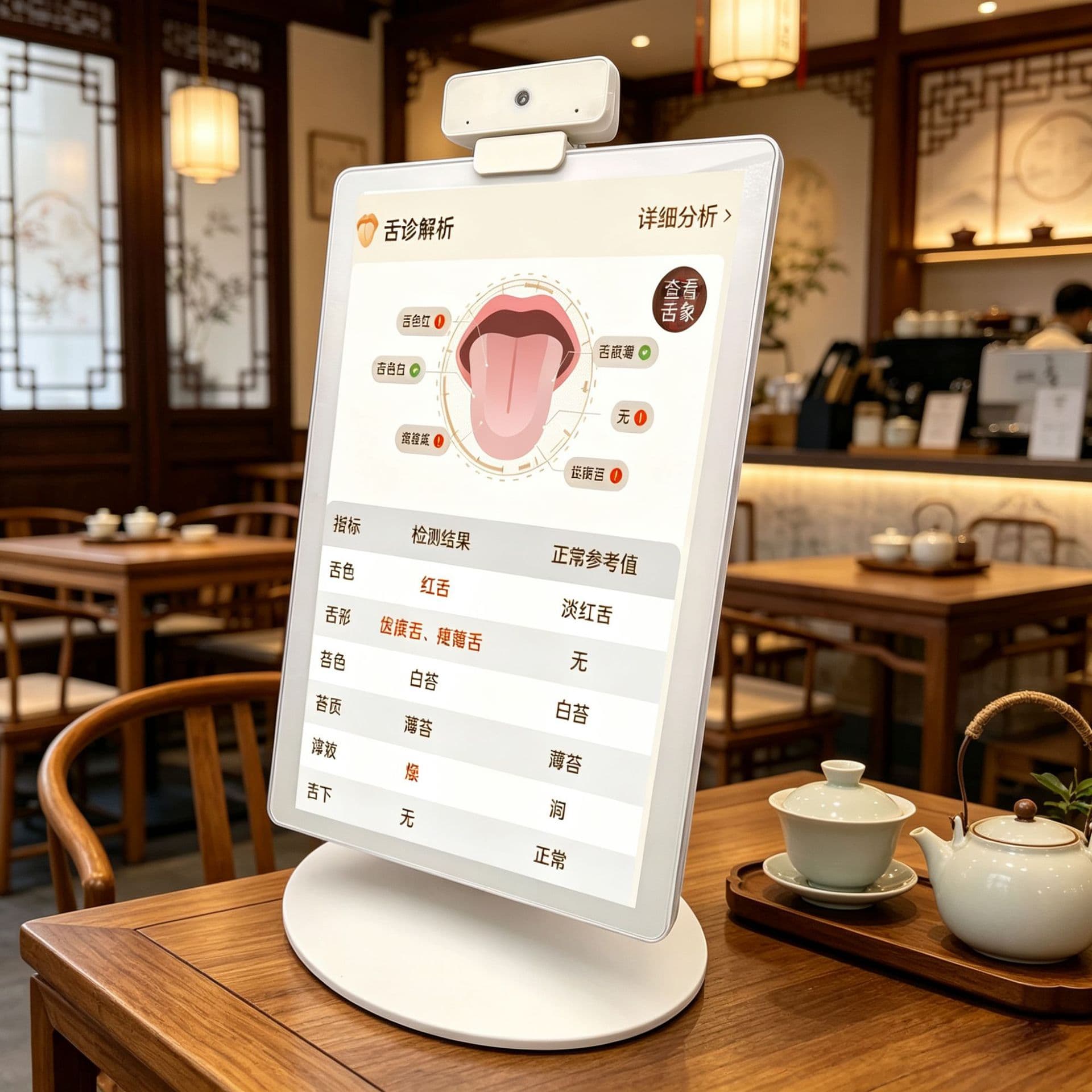 Source Factory Traditional Chinese Medicine Four Diagnostic Apparatus Pulse Diagnosis Tongue Diagnosis AI Four Diagnostic Integrated Machine AI Detection Four Diagnostic Device