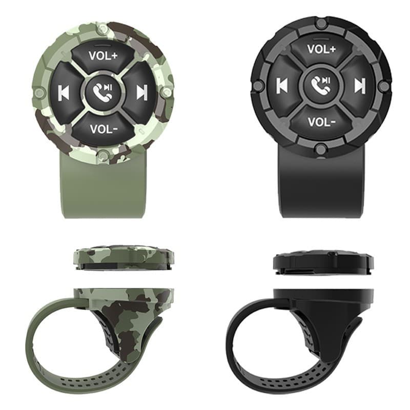 Car steering wheel Bluetooth multi-function button car mobile phone controller wireless remote control square control modified button