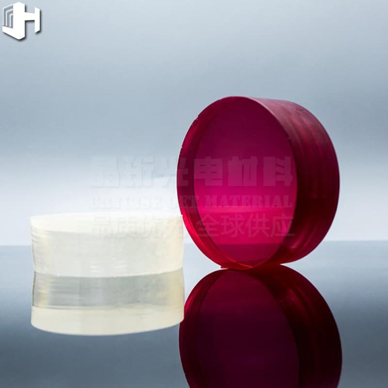 Jingheng Materials Titanium-doped Sapphire Ti:Sapphire Single Crystal Substrate Laser Crystal for Laboratory Use