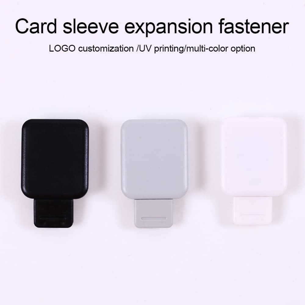 Autumn Rain Work Badge Retractable Buckle, 15mm Square and 20mm Student ID Card Buckle and Card Slot
