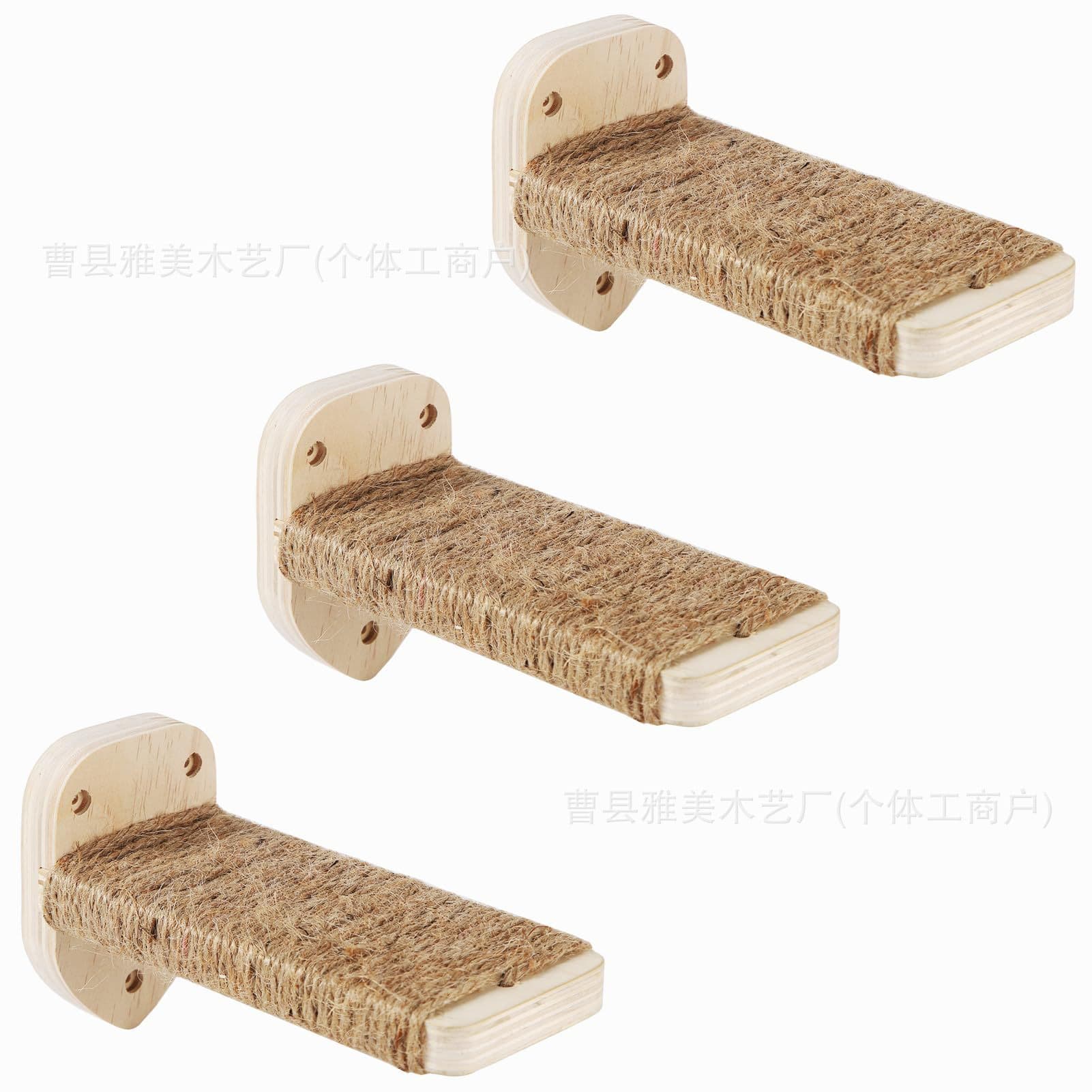 Cross-border wall-mounted cat jumping platform wooden cat climbing frame cat wall ladder for cats to play and climb cat climbing frame cat climbing frame