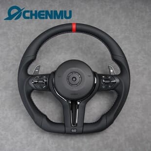 Steering wheel assembly for BMW 1 3 Series X1 X5 X6 Z4 E70 E89 E80 E87 E84 E90 E chassis modification