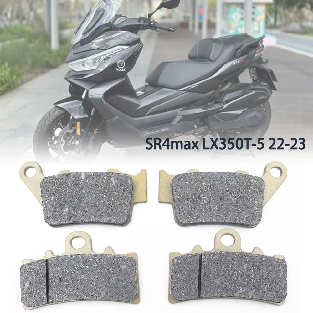 Suitable for VOGE Wuji SR4max/LX350T-5 large pedal, 22-23 years old, front and rear disc brake pads