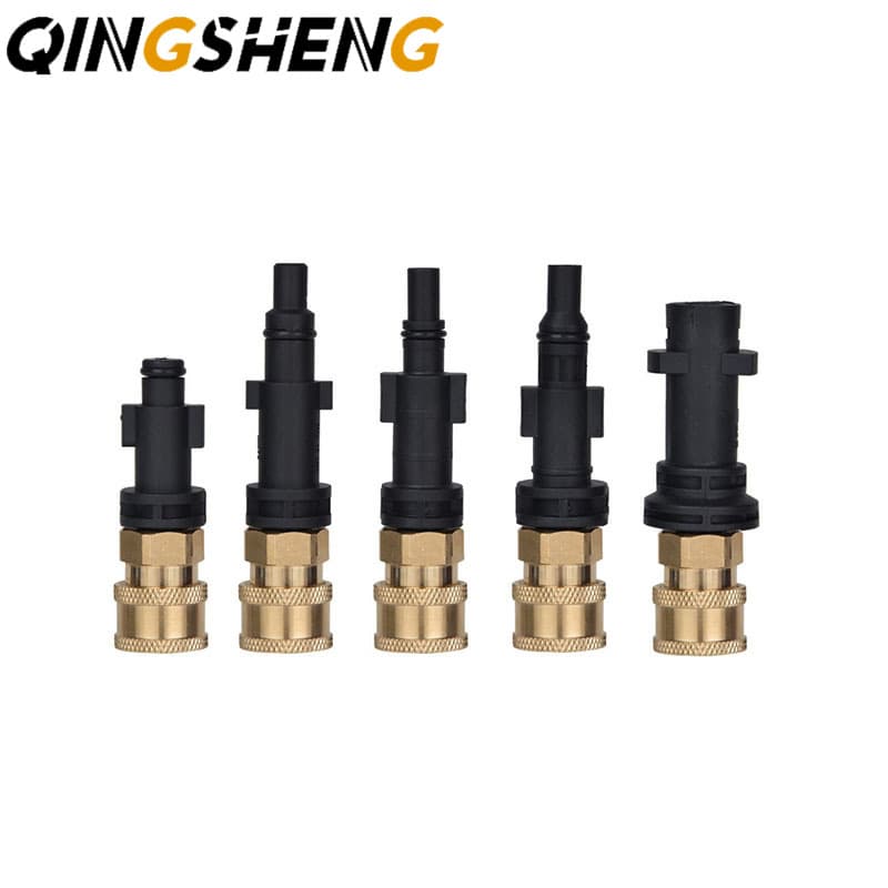 Kärcher Car Wash Foam Cannon Adapter 1/4 Quick Connect Nozzle High Pressure Washer Accessories Wholesale