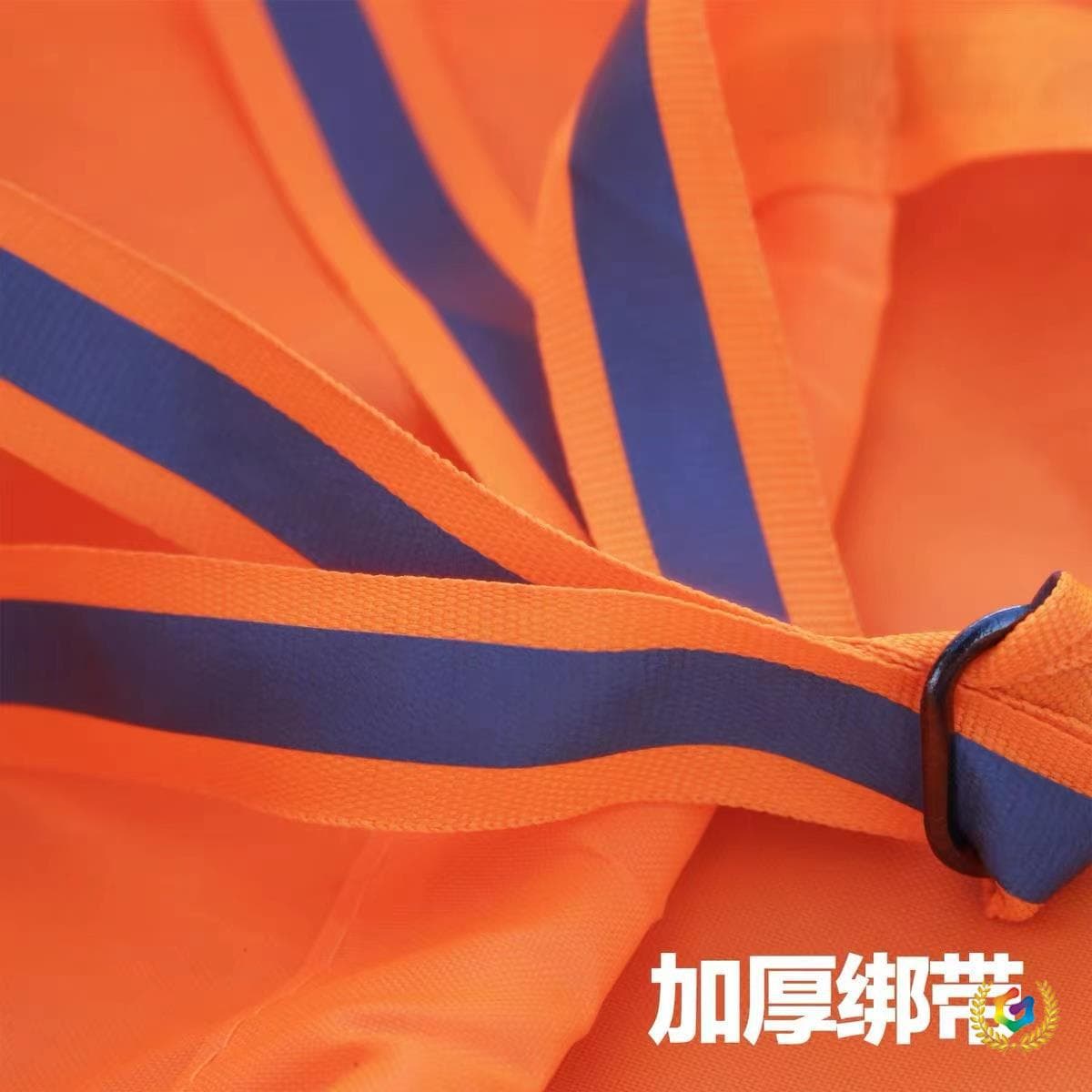 ✅ Durable Meteorological Wind Sock Fabric Wind Vane for Oil and Gas Chemical Plants, Reflective Orange-White Roof Wind Cone