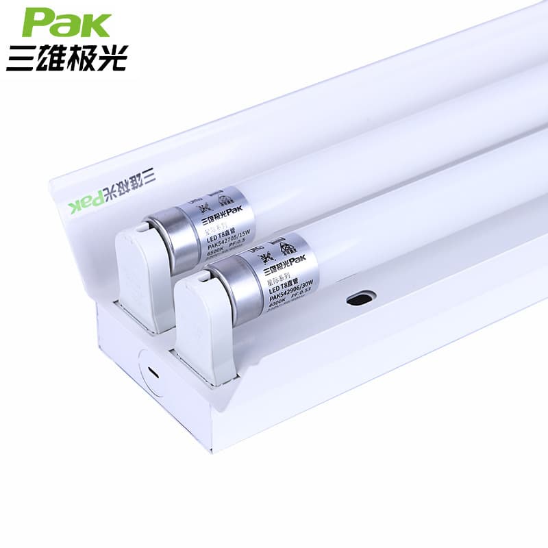 Lamp wholesale Sanxiong Aurora LED fluorescent lamp fluorescent lamp bright bracket lamp single tube double tube interstellar LED tube