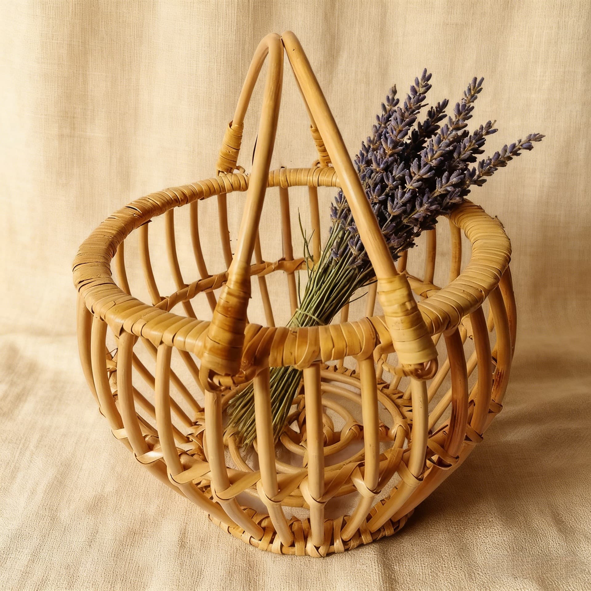 European and American cross-border newborn photography props, rattan and bamboo wooden bed, special bed for baby photography auxiliary photography