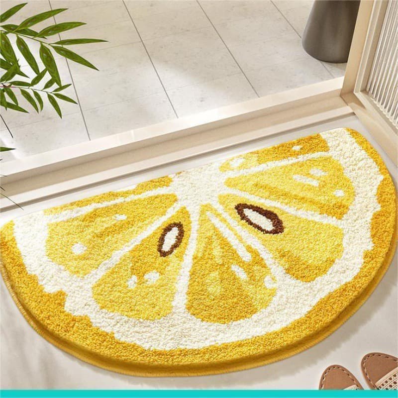 Cross-border Temu Bathroom Faux Cashmere Water-Absorbent Non-Slip Floor Mat, Entryway Doormat, Dirt-Resistant and Easy to Clean, Dropshipping Available
