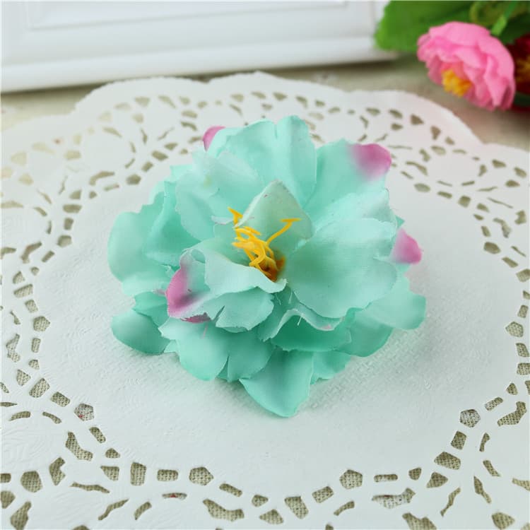 Simulated Core Peony Flowers Wholesale, Wreath Flower Arrangement Accessories, Wedding Rose DIY Decorative Hat Flowers