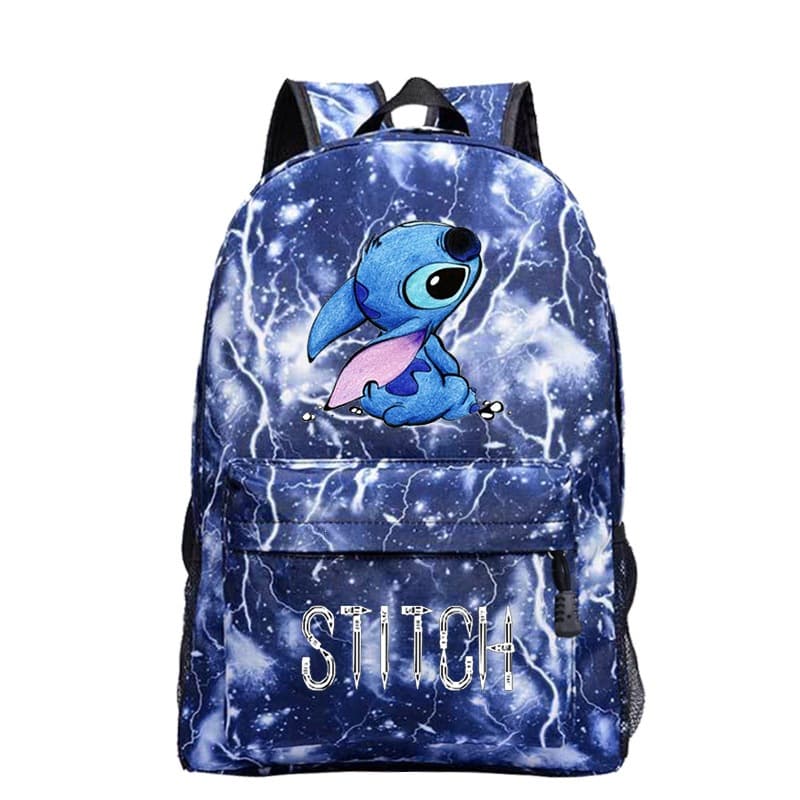 Lilo & Stitch Cartoon Kids Backpack Cross-border Hot-selling Lightweight Casual Ergonomic Schoolbag for Primary and Middle School Students