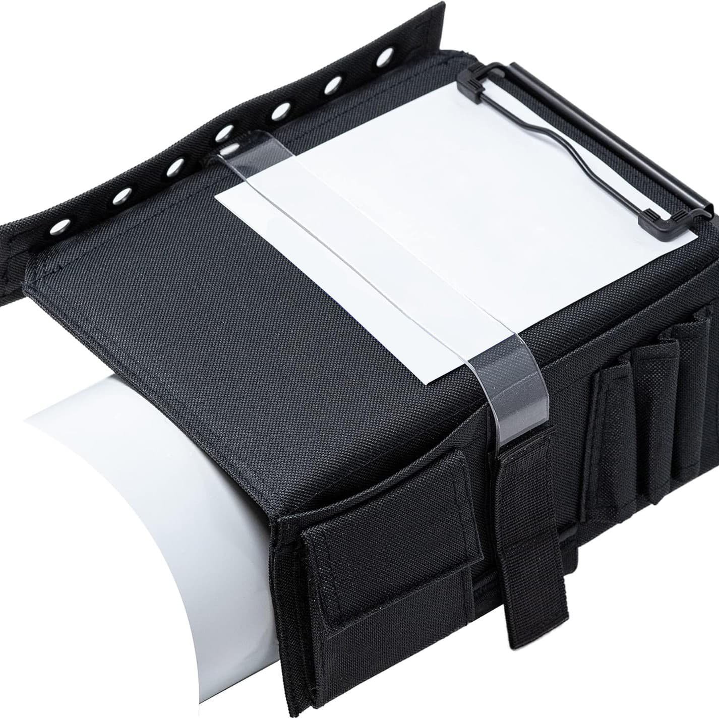 Pilot's writing knee board, aircraft pilot's portable note-taking clipboard, multi-functional leg rest note-taking board