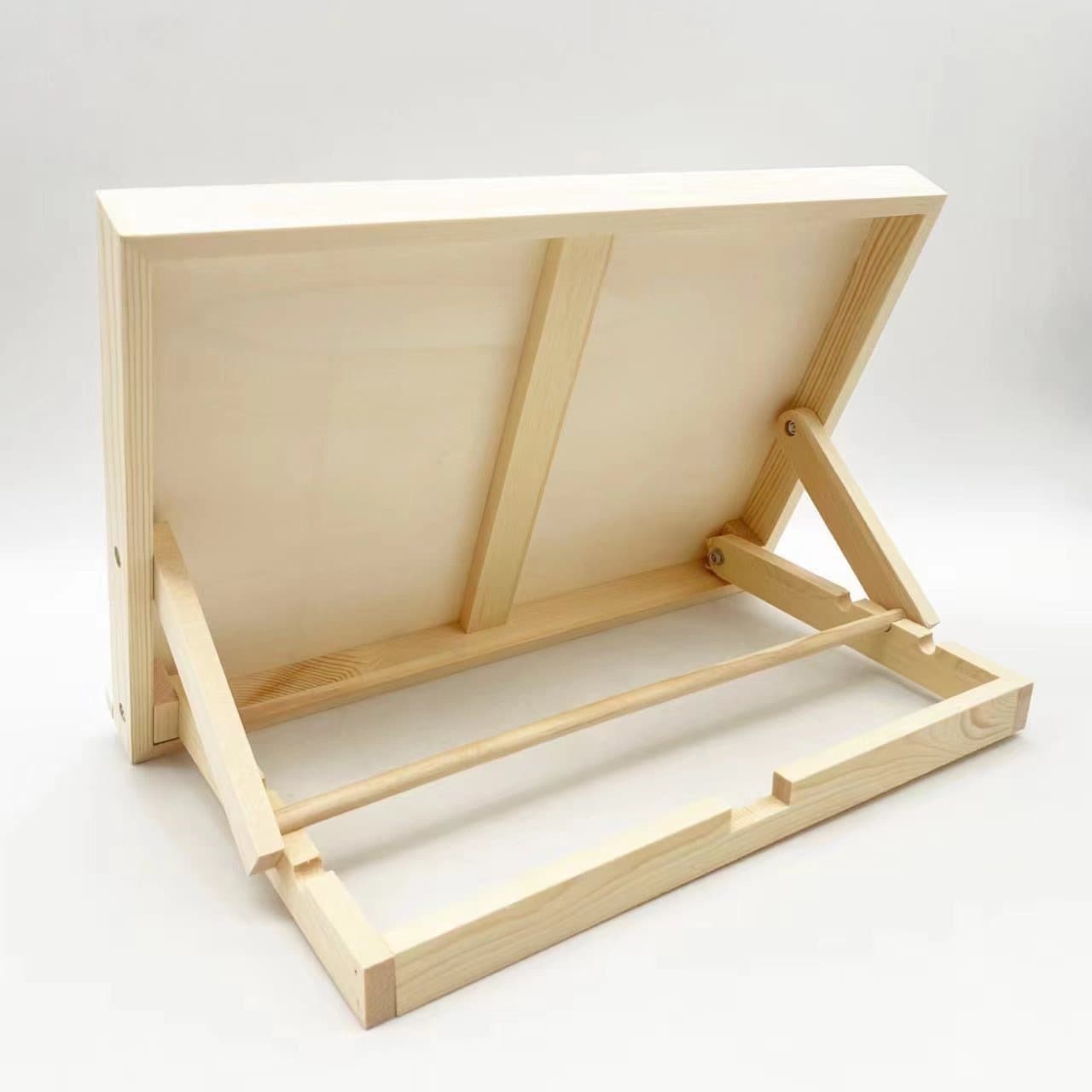 Easel desktop desktop art student special easel wooden folding bookshelf drawing board bevel writing board portable easel