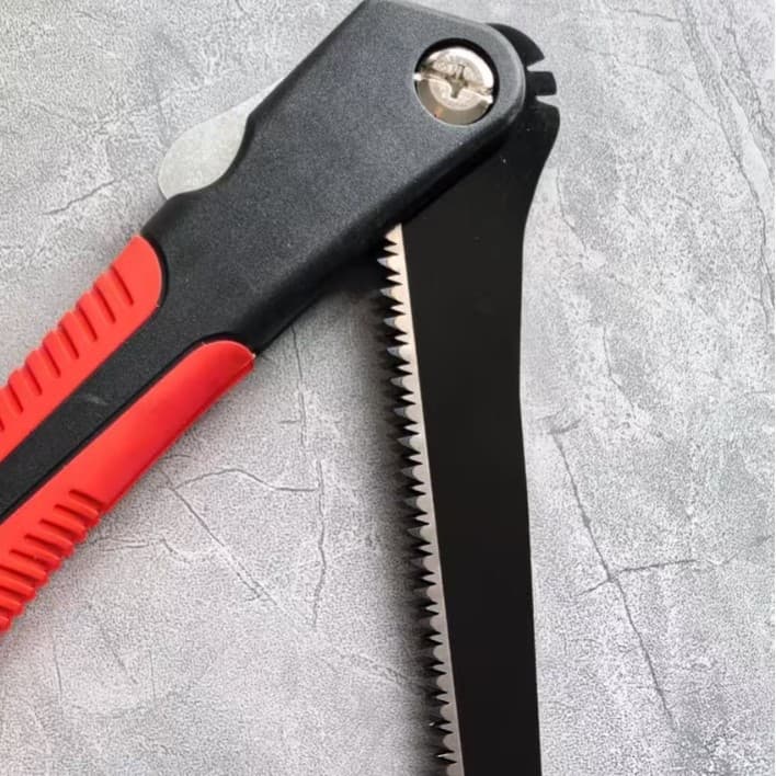 Folding Saw for Home Woodworking, Tree Cutting, Foldable Hand Saw, Fast and Effortless Folding Pruning Saw