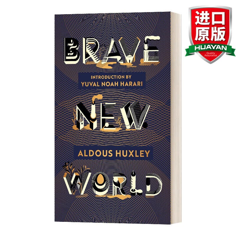 Brave New World 90th Anniversary Deluxe Hardcover Edition - English Original Novel