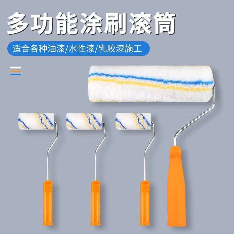 Long Bristle Brush Thumb Roller 4689 Latex Paint Wall Brush Hard-to-Reach Coating Paint Little Finger Tool Wholesale Factory