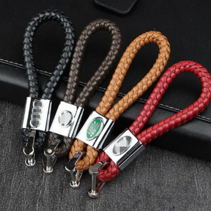 Car Keychain Lanyard for Buick Audi Cadillac Land Rover, Personalized Braided Rope Key Chain for Men and Women, Exquisite Versatile