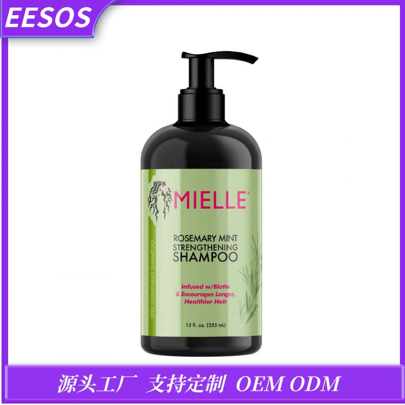 In Stock US Mielle Rosemary Mint Strengthening Shampoo 355ml Natural Organic Promotes Circulation
