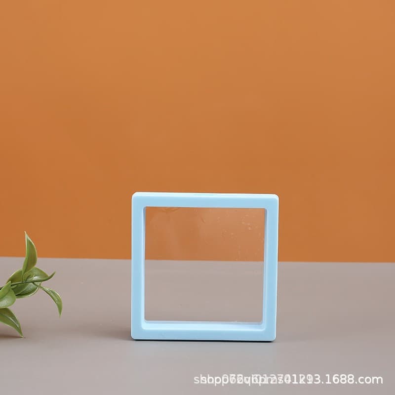 Floating Box Transparent Elastic Wearable Nail Art Film Box PE Jewelry Box Bracelet Storage Box Jewelry Display Box
