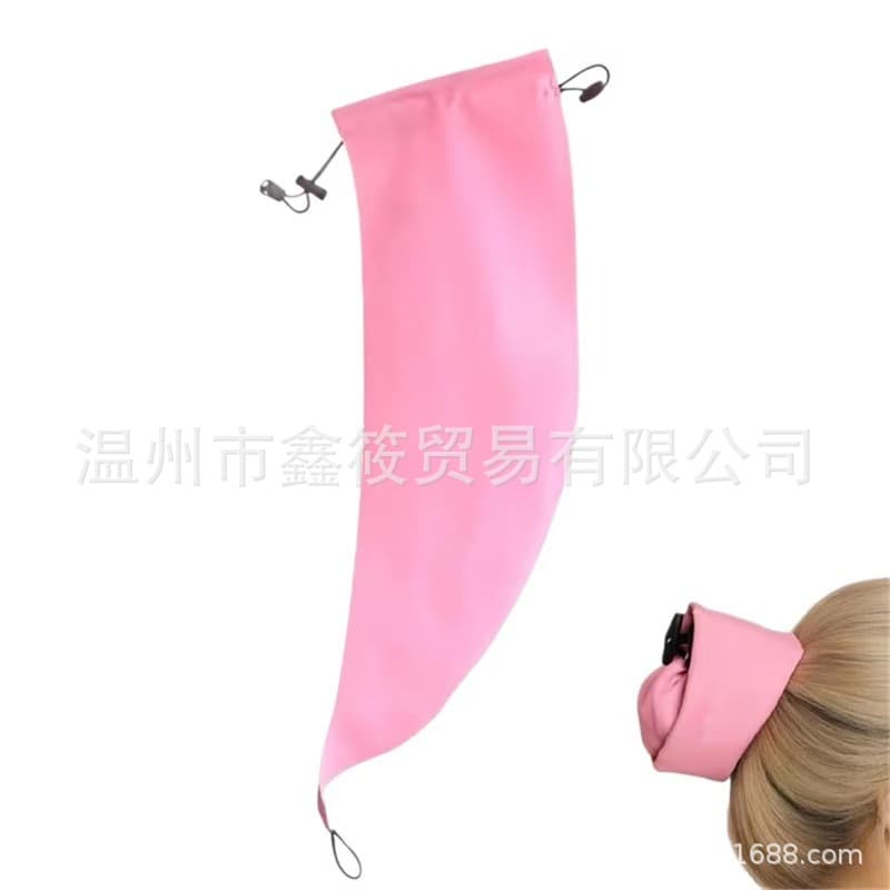 Pink Waterproof Hair Sleeve Wash the Root hair protection cover