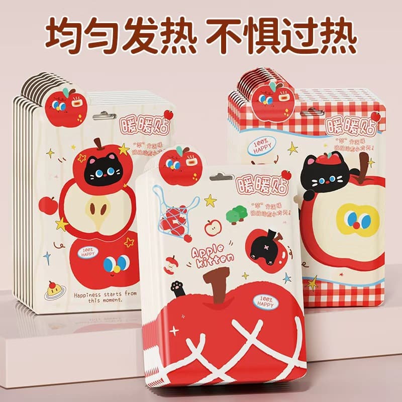 Cartoon Warm Sticker for Women, Self-Heating Winter Cold Protection Body Warmer, Belly and Foot Warm Patches, Hour Warm Sticker