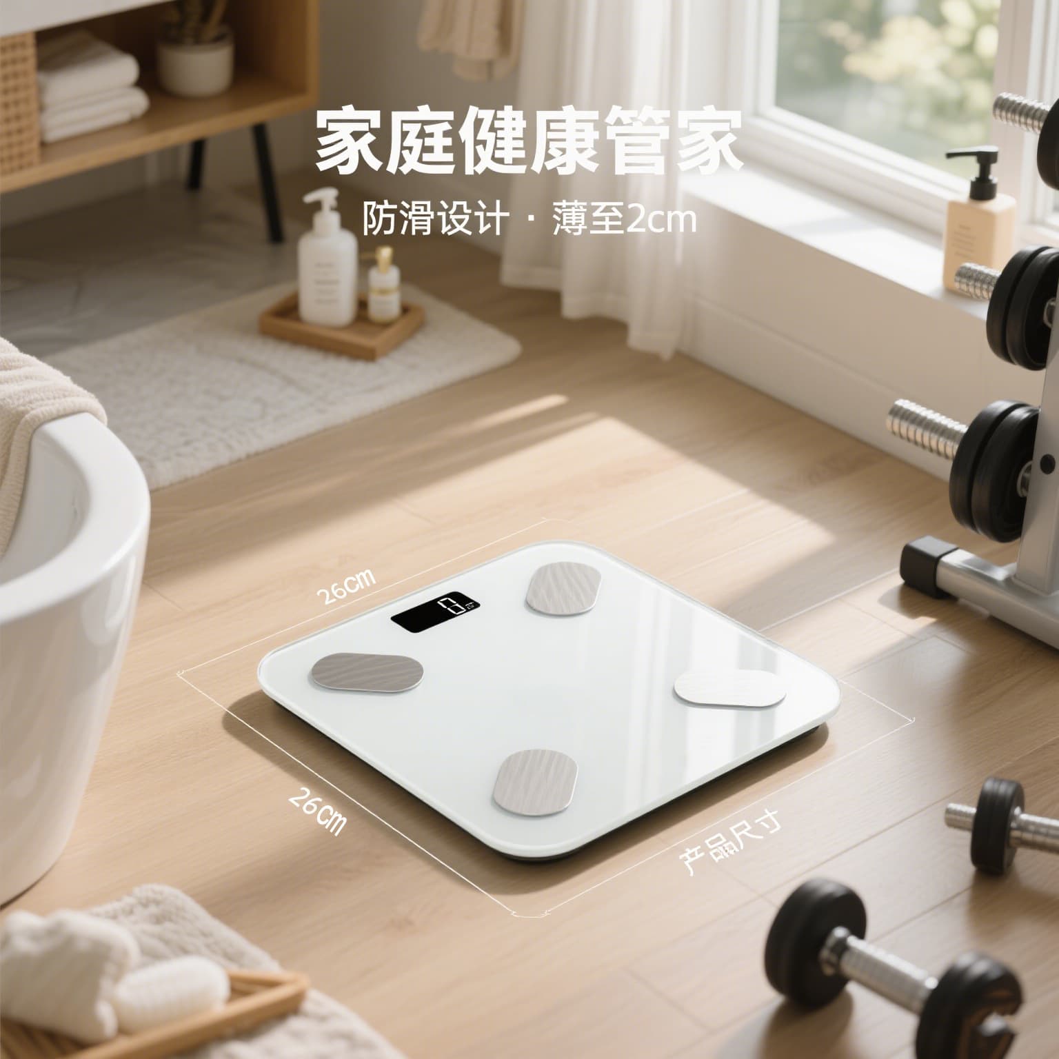 Body Fat Scale, Smart Rechargeable Weight Scale with Bluetooth, Accurate Home Measurement for Fat and Body Weight, Cross-border Wholesale