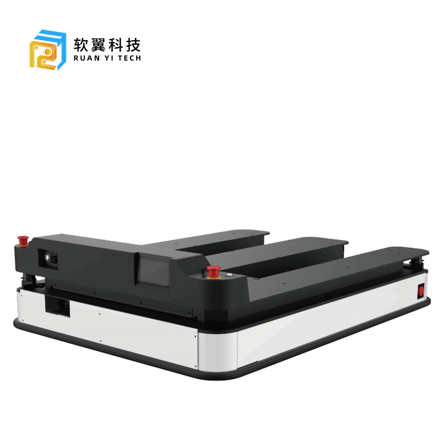 Softwing Factory Direct - 1200kg Load Underride Fork Pick/Place Palletizer Automatic AGV Robot Vehicle