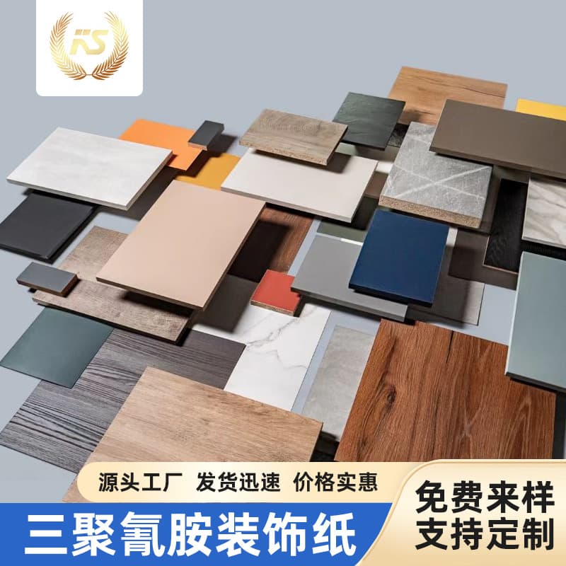 Melamine Decorative Paper Source Manufacturer Office Furniture Facing Paper Wood Grain Impregnated Paper