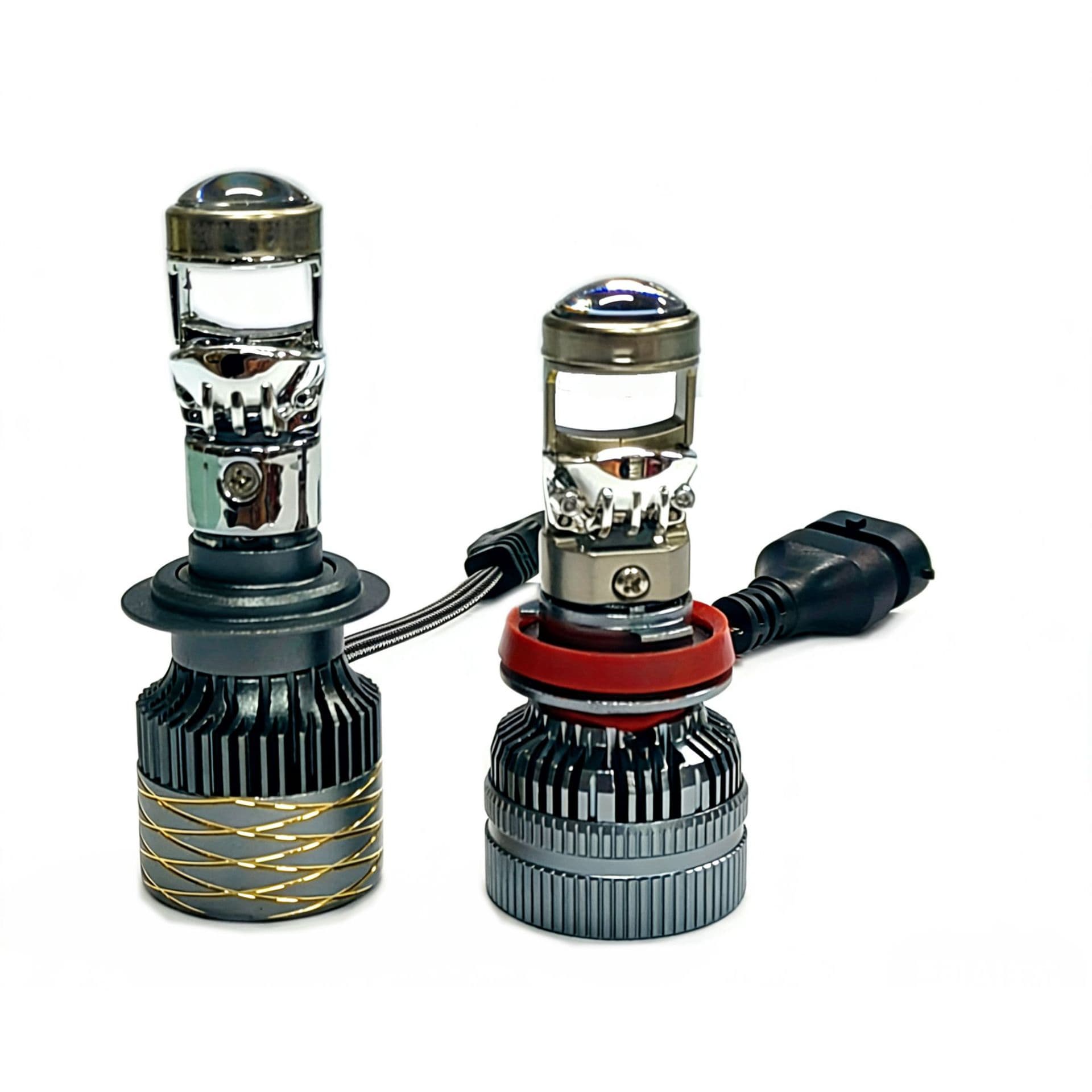 Cross-border A81 Car LED Headlight H4 Ultra-Bright High/Low Beam Integrated Bi-Lens Headlight H7 Laser Headlight