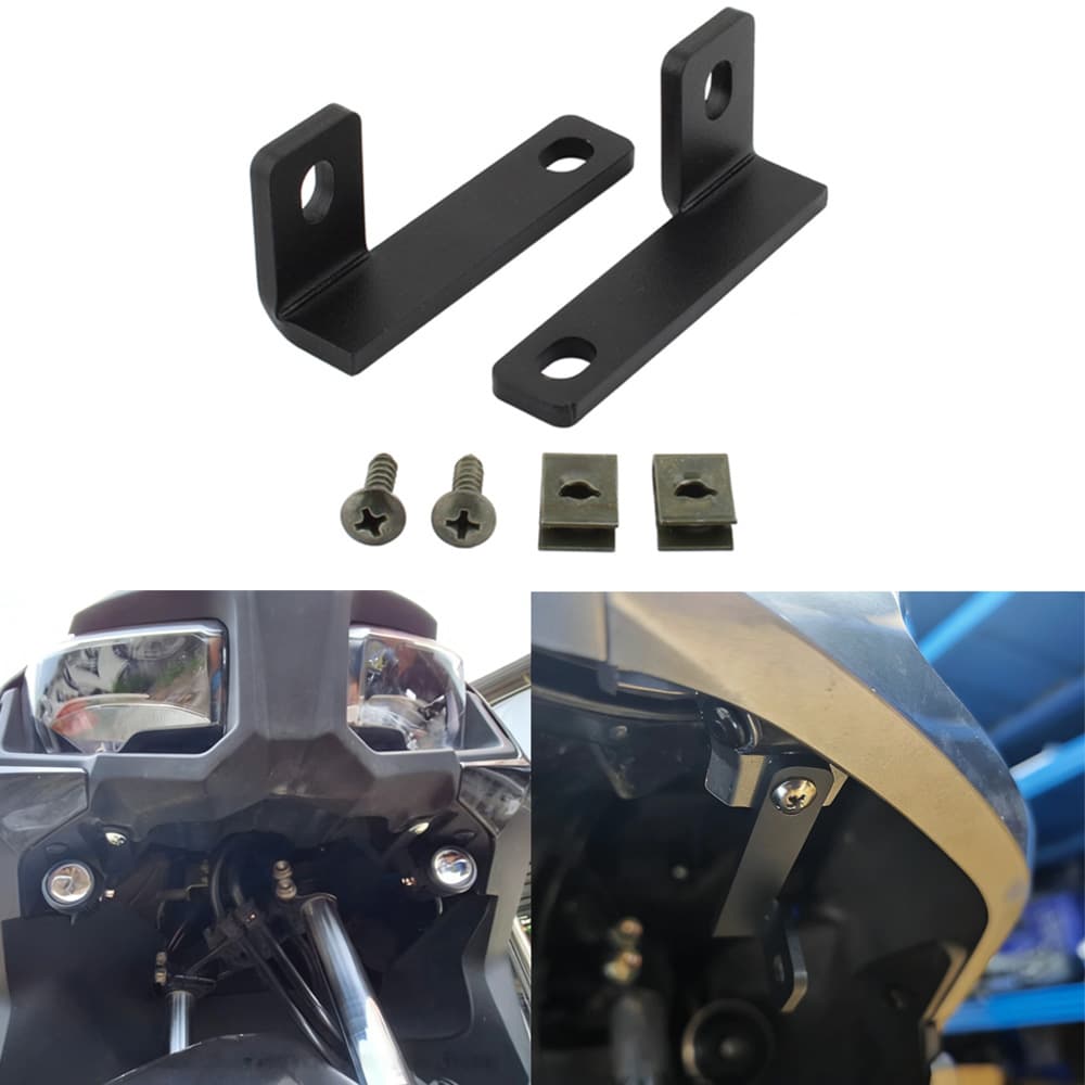 For Honda PCX160/150 Hidden Spotlight Bracket Accessories ADV160/150 Fog Light Mount