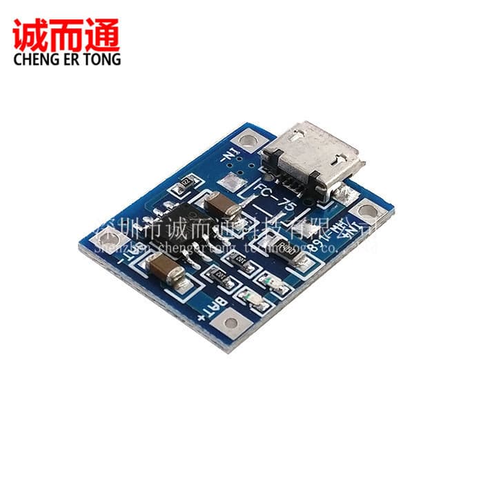 TP4056 1A Lithium Battery Dedicated Charging Board Charging Module Charger Micro Interface Micro USB